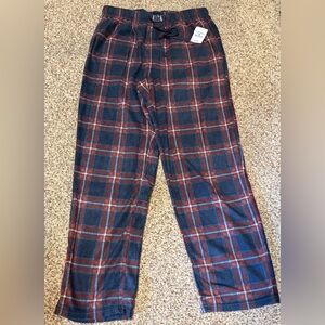 Lucky Brand Plaid Pajama Pants Navy and Burgundy Men’s Size Large NWT